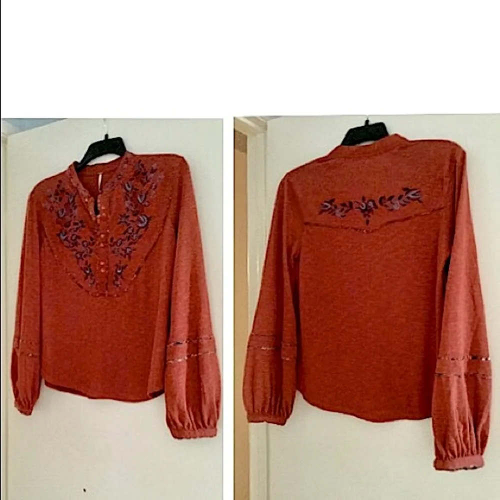 NWT Free People Henley Top
